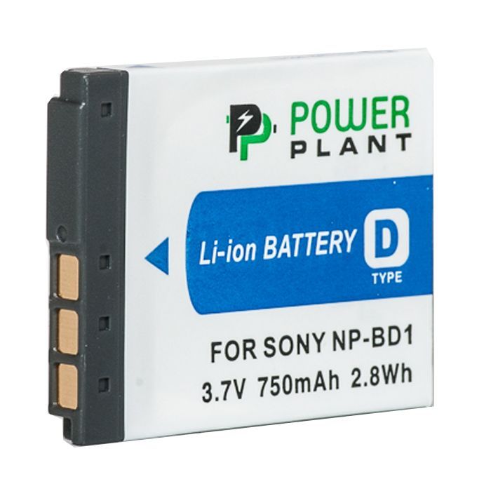 Аккумулятор к фото/видео PowerPlant Sony NP-BD1, NP-FD1 (DV00DV1204)