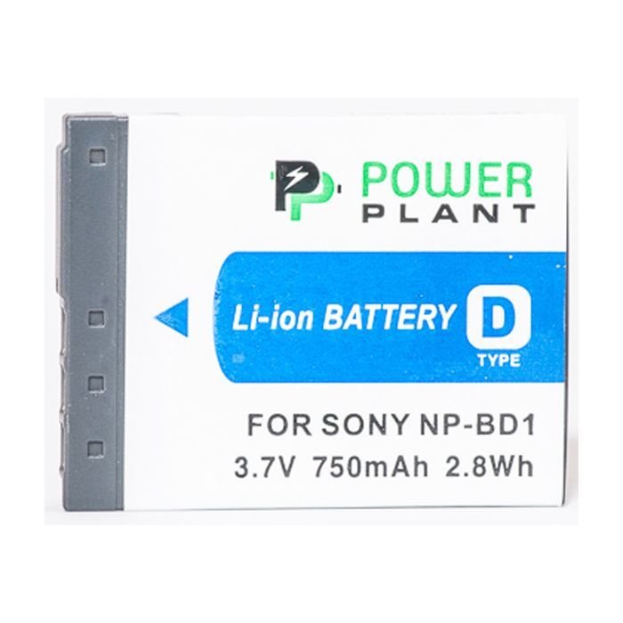 Аккумулятор к фото/видео PowerPlant Sony NP-BD1, NP-FD1 (DV00DV1204) изображение 2