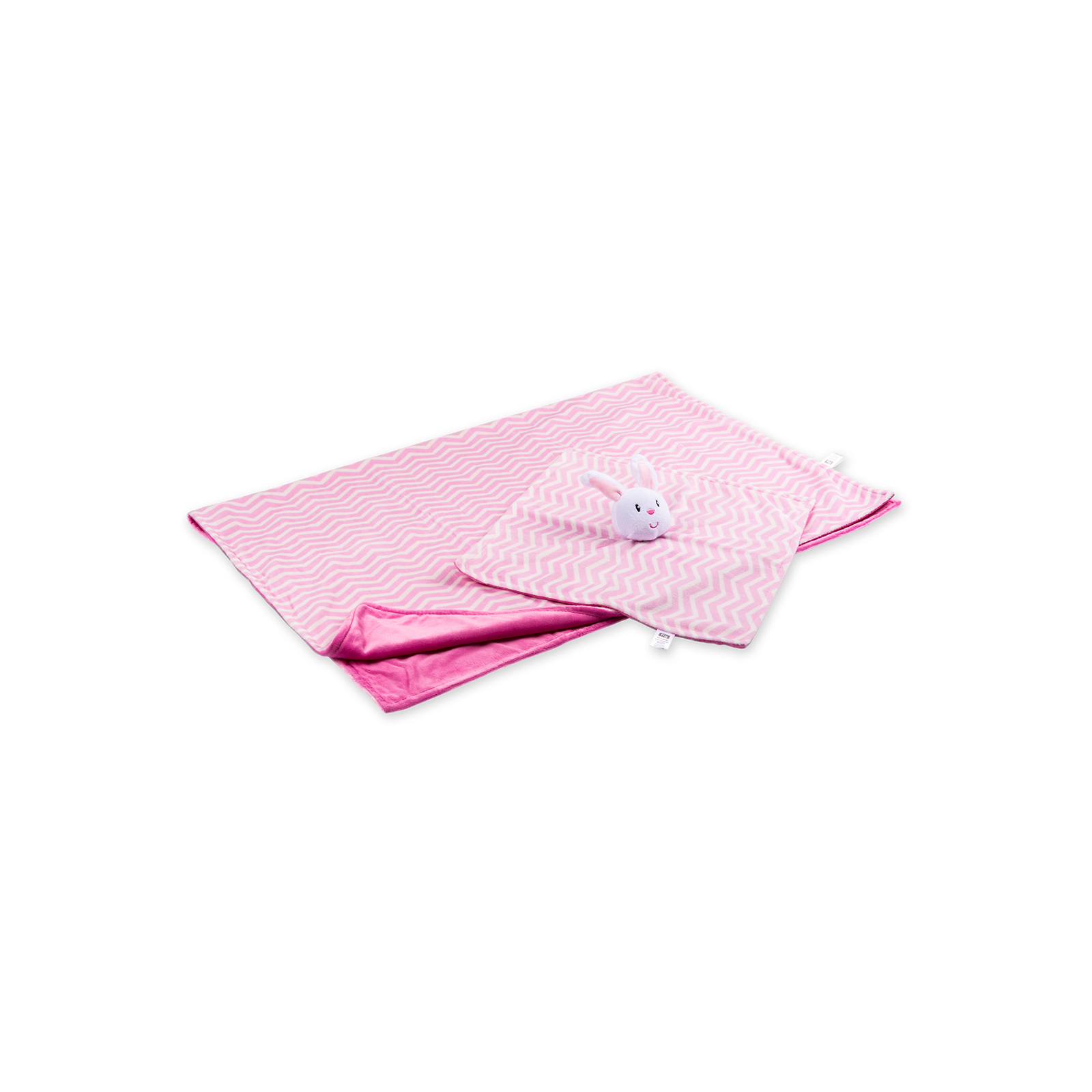Детское одеяло Luvable Friends в комплекте с салфеткой для девочек (50446.BP.F) изображение 3