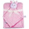 Одеяло детское Luvable Friends в комплекте с салфеткой для девочек (50446.BP.F)