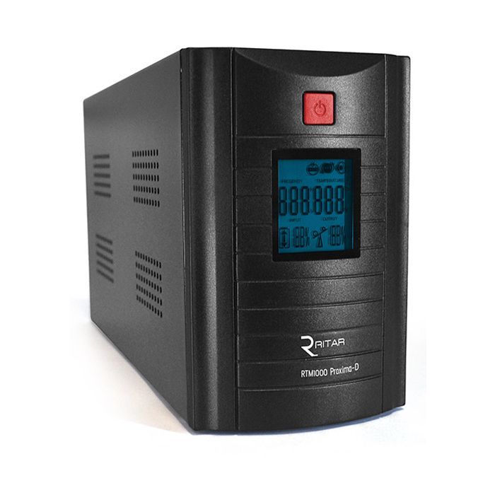 Пристрій безперебійного живлення Ritar RTM1000 (600W) Proxima-D (RTM1000D)