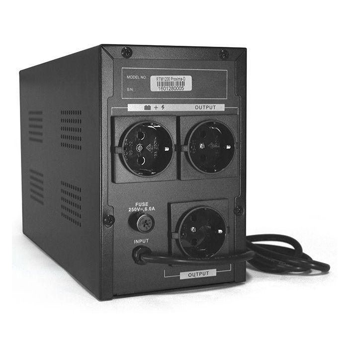 Пристрій безперебійного живлення Ritar RTM1000 (600W) Proxima-D (RTM1000D) зображення 2