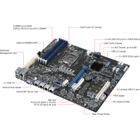 Серверная материнская плата ASUS P10S-C/4L изображение 4