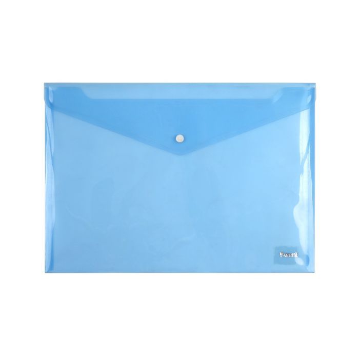 Папка - конверт Axent А4, glossy, blue (1402-22-А)