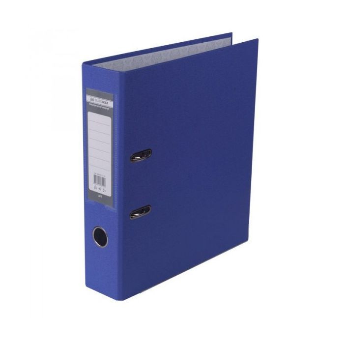 Папка - регистратор Buromax А4, 70мм, JOBMAX PP, dark blue, built-up (BM.3011-03c)