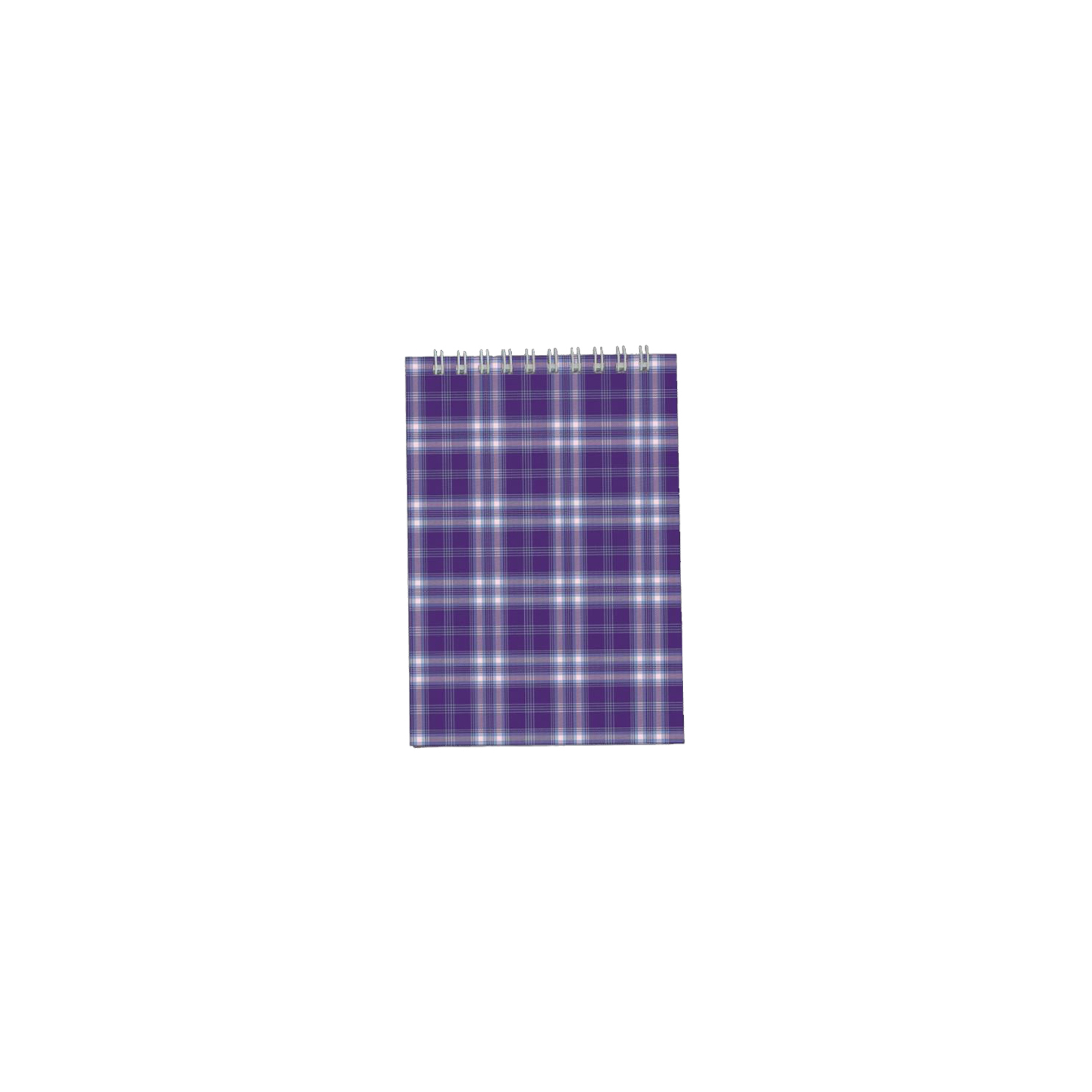 Блокнот Buromax spiral top, А6, 48sheets, square, violet (BM.2480-07)