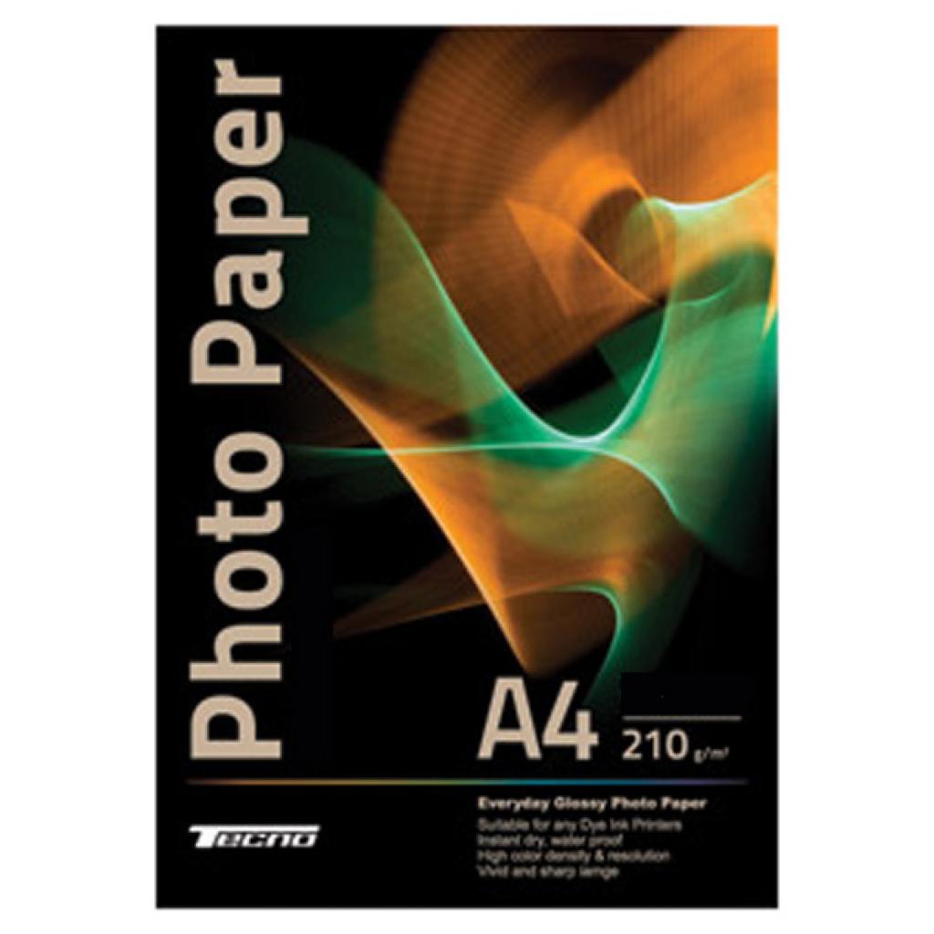 Фотобумага Tecno A4 210g 50 pack Glossy, Premium Photo Paper CB (PG 210 A4 CP50)