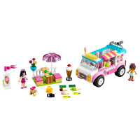 Конструктор LEGO Juniors Грузовик с мороженым Эммы (10727) зображення 2
