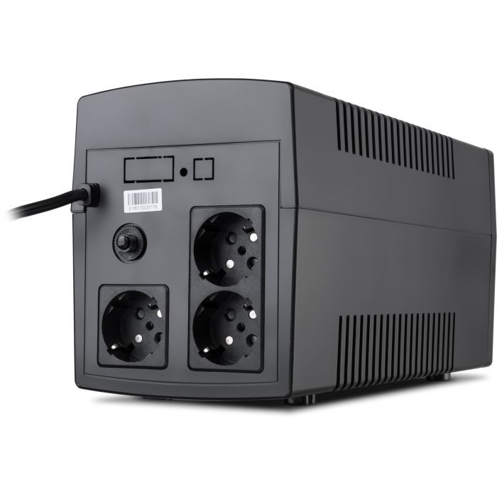 Пристрій безперебійного живлення Vinga LCD 600VA plastic case (VPC-600P) зображення 4