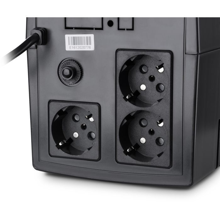 Пристрій безперебійного живлення Vinga LCD 600VA plastic case (VPC-600P) зображення 5