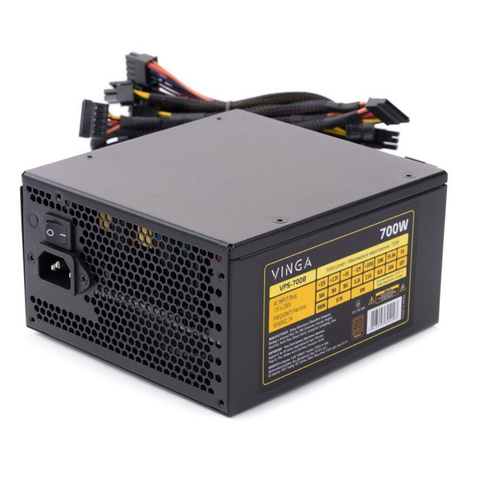 Блок питания Vinga 700W (VPS-700B) изображение 10