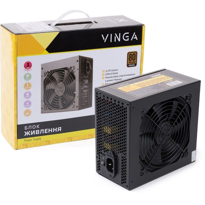 Блок питания Vinga 700W (VPS-700B) изображение 3