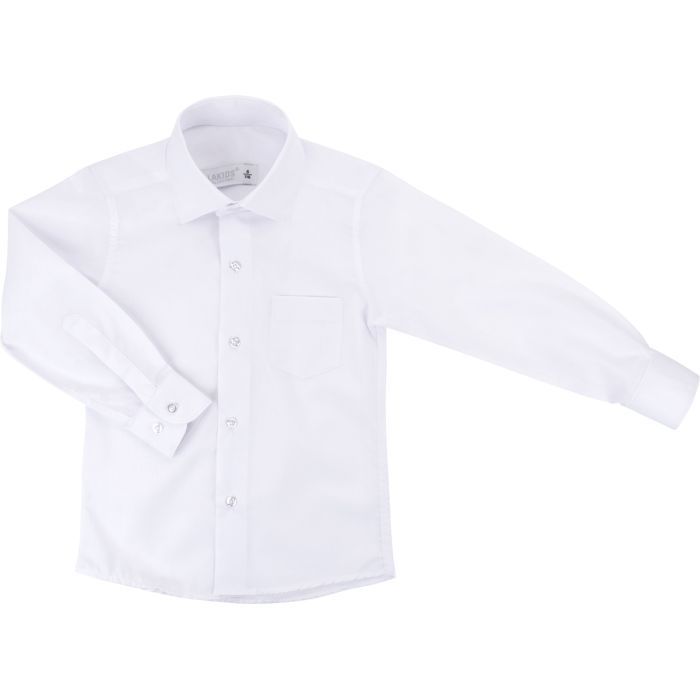 Рубашка детская Lakids с длинным рукавом (1551-152B-white)