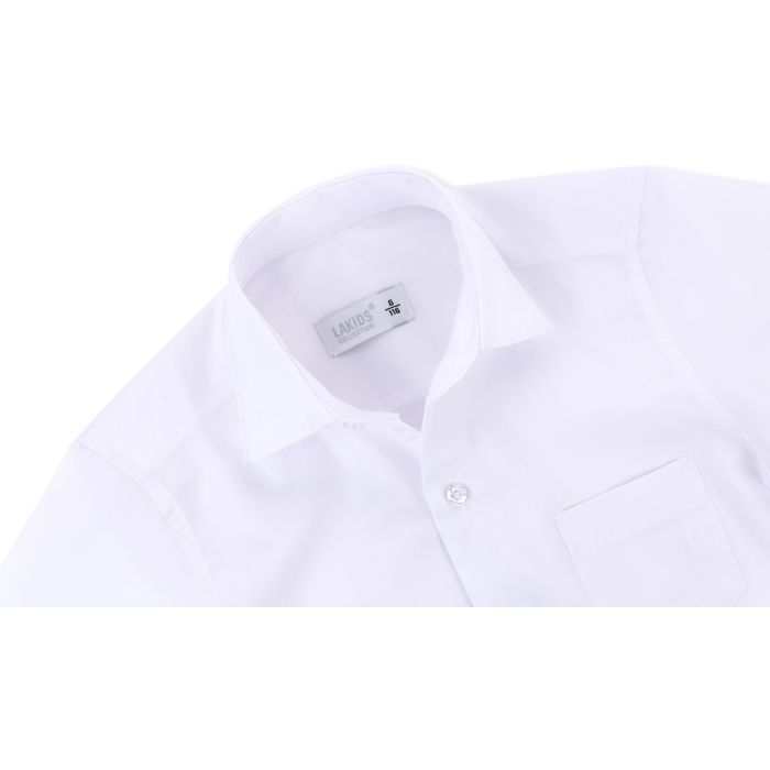 Рубашка детская Lakids с длинным рукавом (1551-152B-white) изображение 4