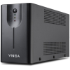 Пристрій безперебійного живлення Vinga LED 2000VA metall case (VPE-2000M)