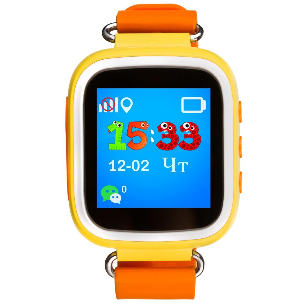 Смарт-часы Atrix Smart Watch iQ200 GPS Yellow изображение 2