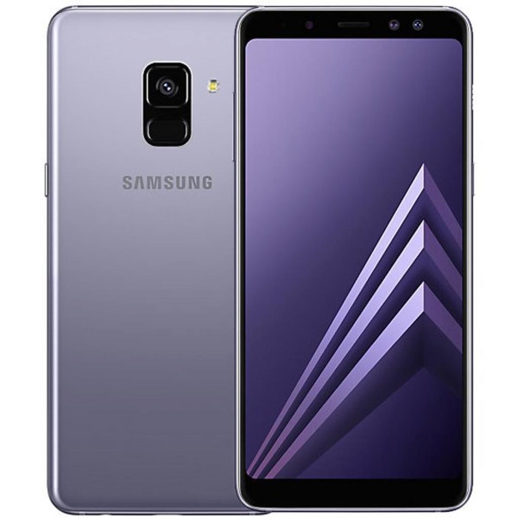 Мобильный телефон Samsung SM-A530F (Galaxy A8 Duos 2018) Orchid Gray (SM-A530FZVDSEK) изображение 7