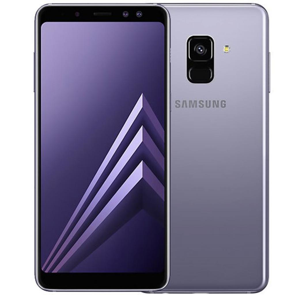 Мобільний телефон Samsung SM-A530F (Galaxy A8 Duos 2018) Orchid Gray (SM-A530FZVDSEK) зображення 8
