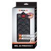 Мережевий фільтр живлення REAL-EL REAL-EL RS-8 PROTECT, 3m, black (EL122300022) зображення 2