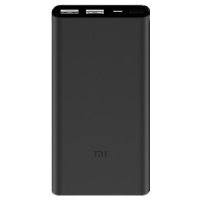 Батарея универсальная Xiaomi Mi Power Bank 2S 10000 mAh QC2.0(2.4A,2USB) (PLM09ZM) Black (VXN4229CN / VXN4230GL)