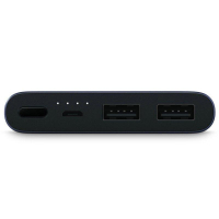 Батарея универсальная Xiaomi Mi Power Bank 2S 10000 mAh QC2.0(2.4A,2USB) (PLM09ZM) Black (VXN4229CN / VXN4230GL) изображение 3