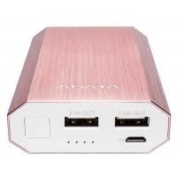 Батарея универсальная ADATA A10050 10050mAh Rose Golden (AA10050-5V-CRG) изображение 4
