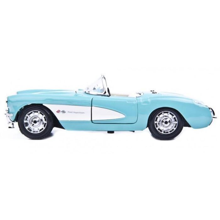 Машина Maisto Chevrolet Corvette голубой 1957 (1:24) (31275 lt. blue) изображение 2