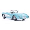 Машина Maisto Chevrolet Corvette голубой 1957 (1:24) (31275 lt. blue)