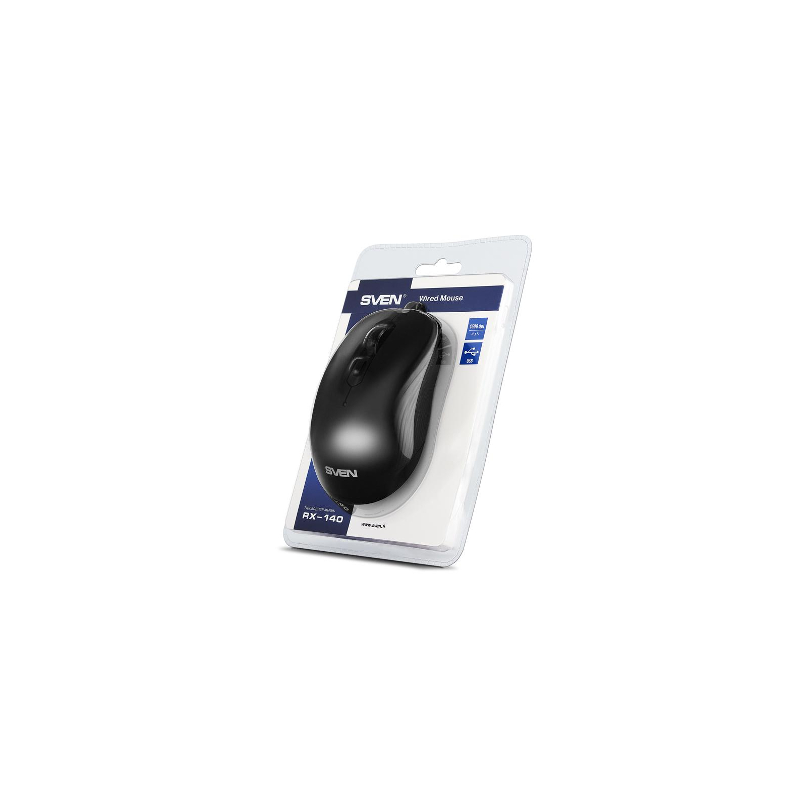 Мышка Sven RX-140 USB black изображение 6