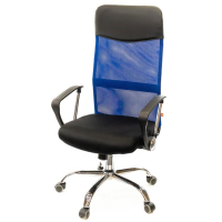 Фото - Комп'ютерне крісло Aklas Офісне крісло Аклас Гилмор CH TILT Синее  09559 (09559)