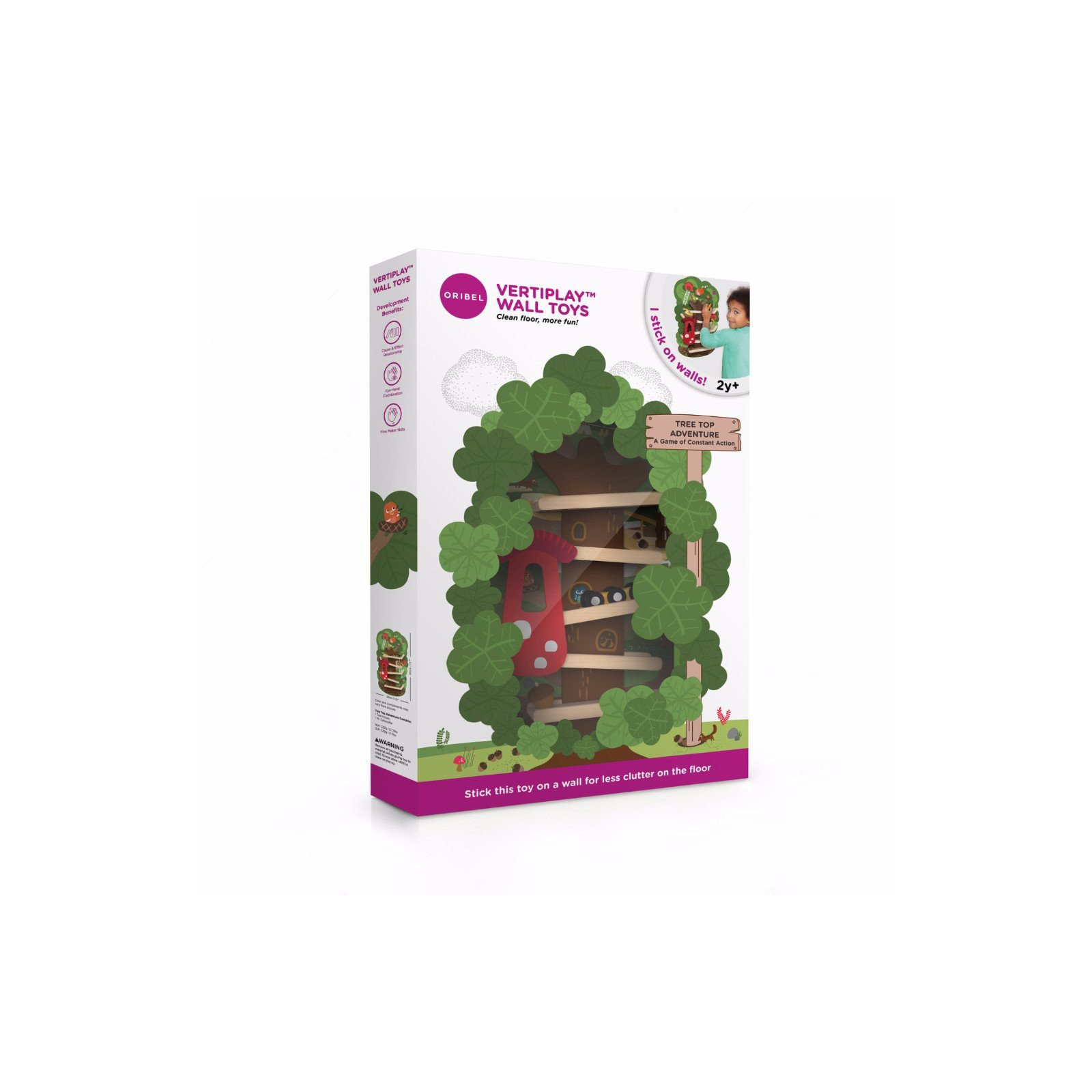 Развивающая игрушка Oribel Настенная Приключение на дереве (OR815-90001)