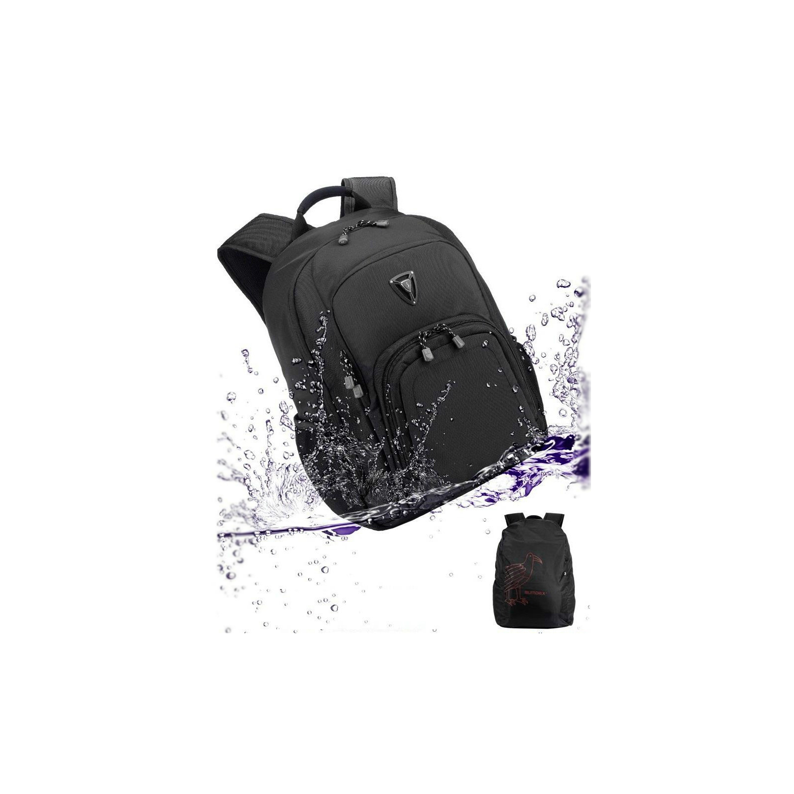 Рюкзак для ноутбука Sumdex 16'' PON-394 Black (PON-394BK) зображення 9