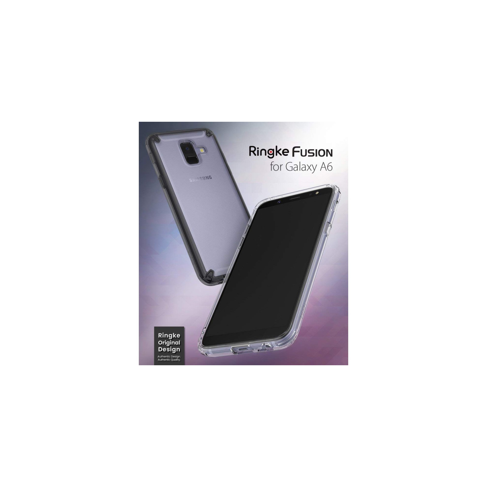 Чохол до мобільного телефона Ringke Fusion Samsung Galaxy A6 Clear (RCS4437) зображення 4