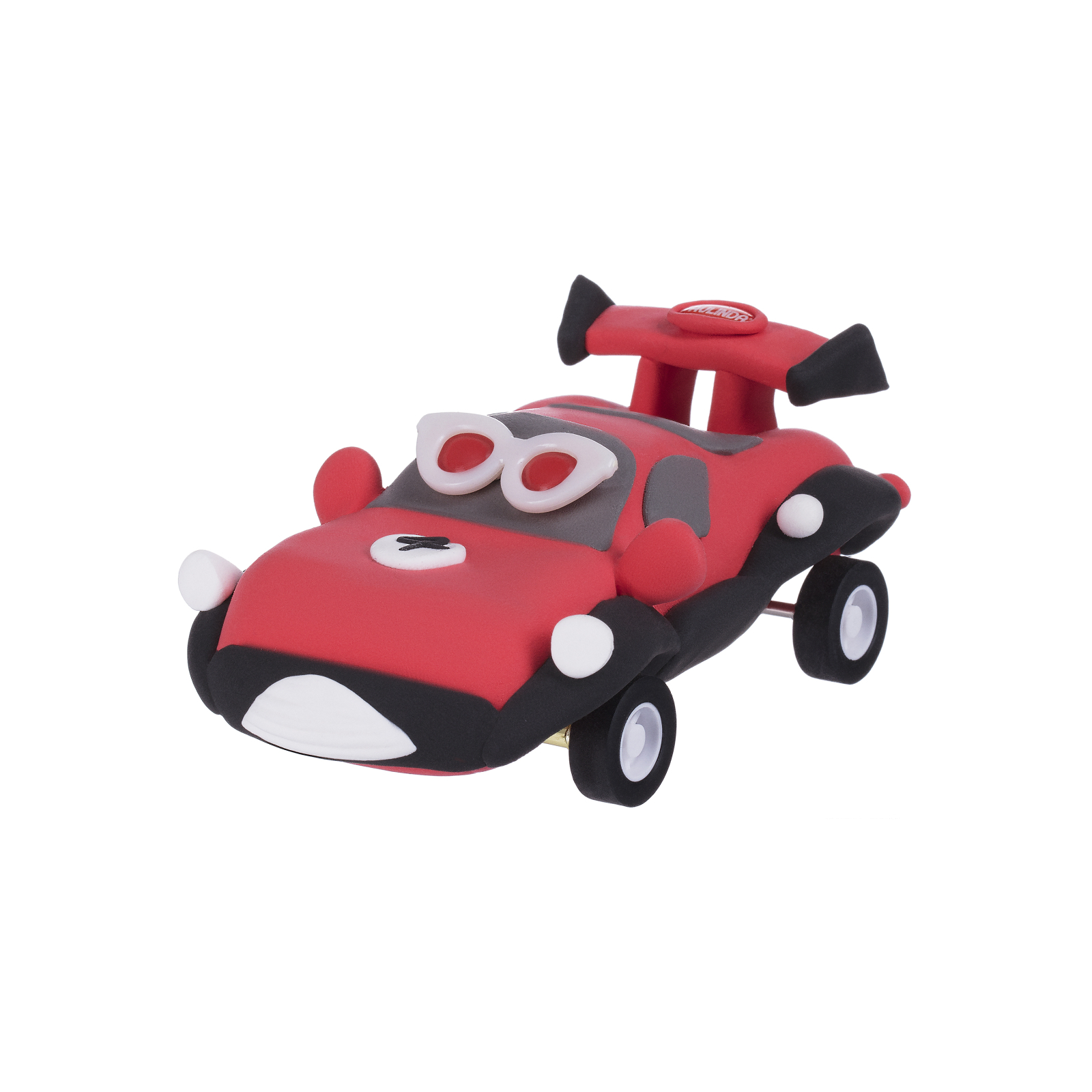 Набор для творчества Paulinda Super Dough Racing time Машинка красная, инерционный механиз (PL-081161-4)