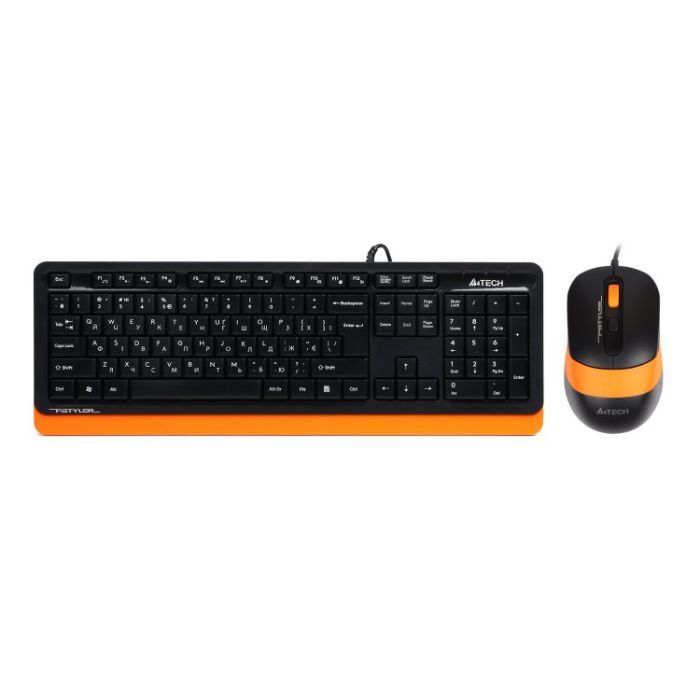 Комплект A4Tech F1010 Orange