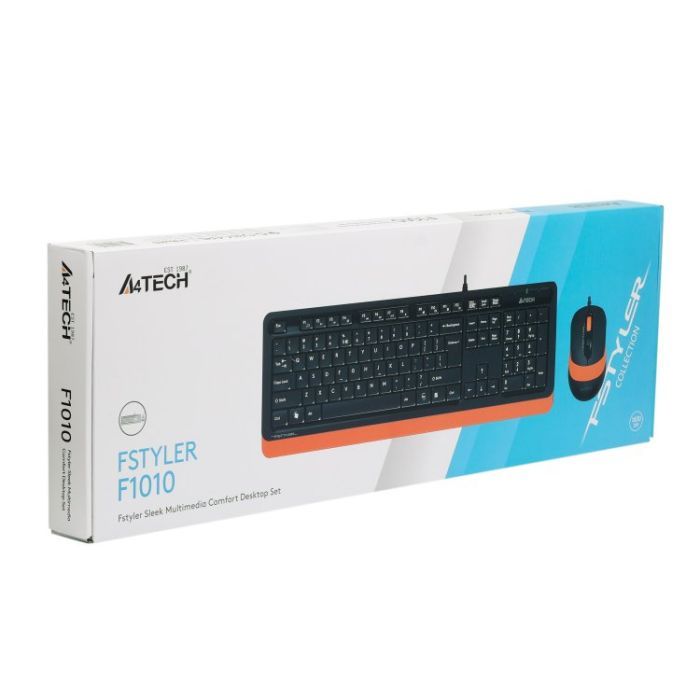 Комплект A4Tech F1010 Orange изображение 6