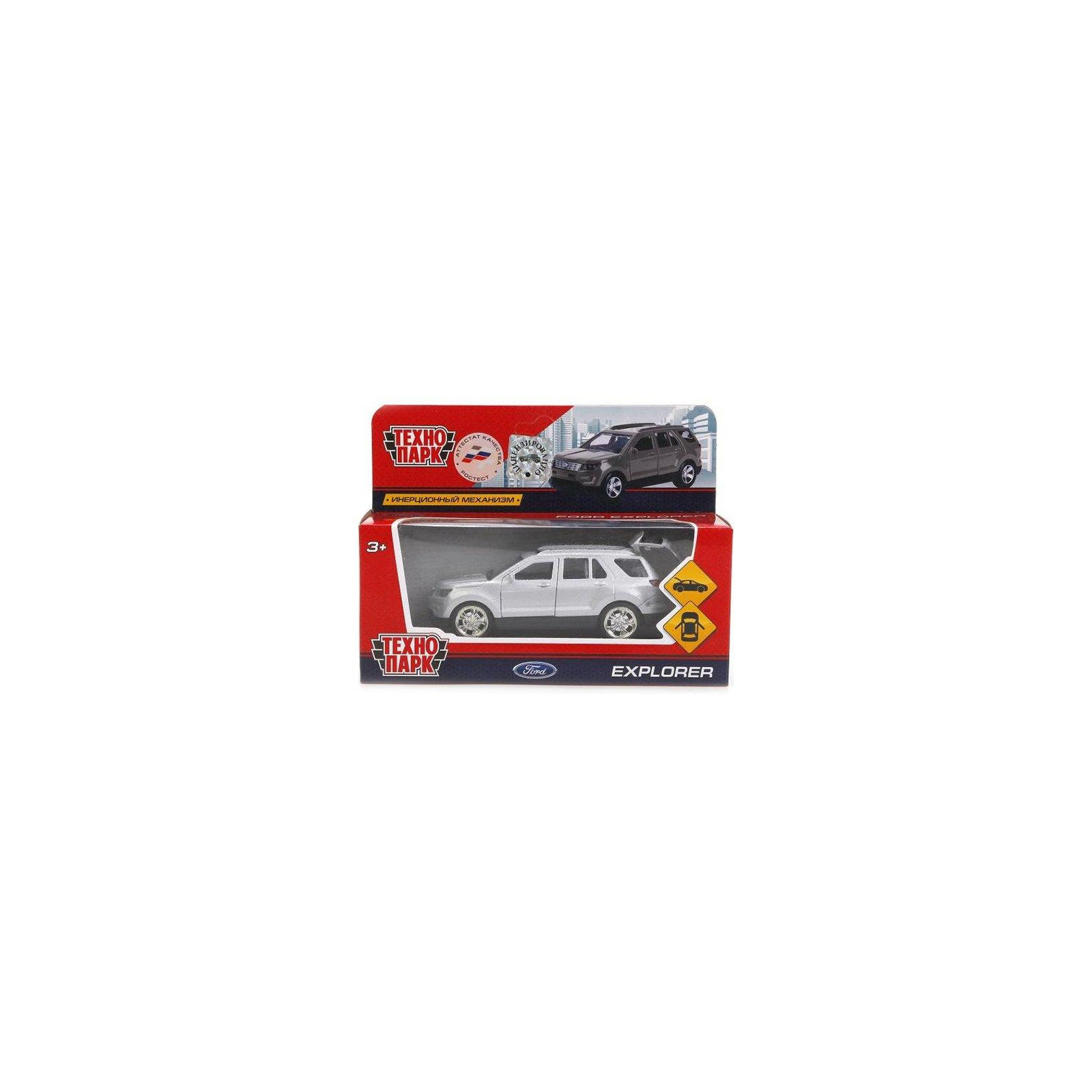 Машина Технопарк Ford Explorer (1:32) Сіра (EXPLORER-MIXG) зображення 3
