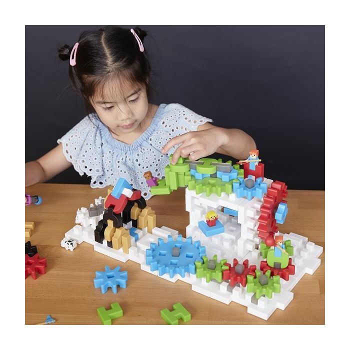 Конструктор Guidecraft IO Blocks Tabletop System 118 деталей (G9640) изображение 11