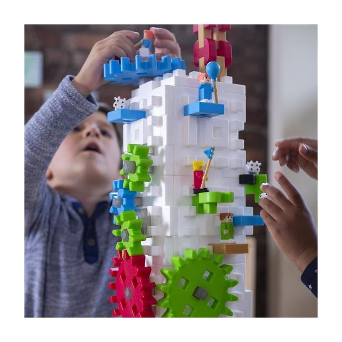 Конструктор Guidecraft IO Blocks Tabletop System 118 деталей (G9640) изображение 12