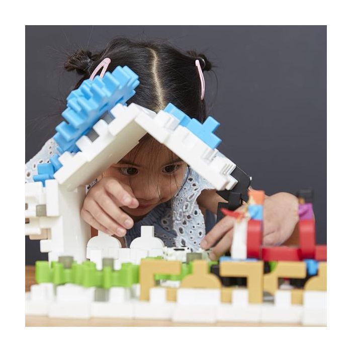 Конструктор Guidecraft IO Blocks Tabletop System 118 деталей (G9640) изображение 8