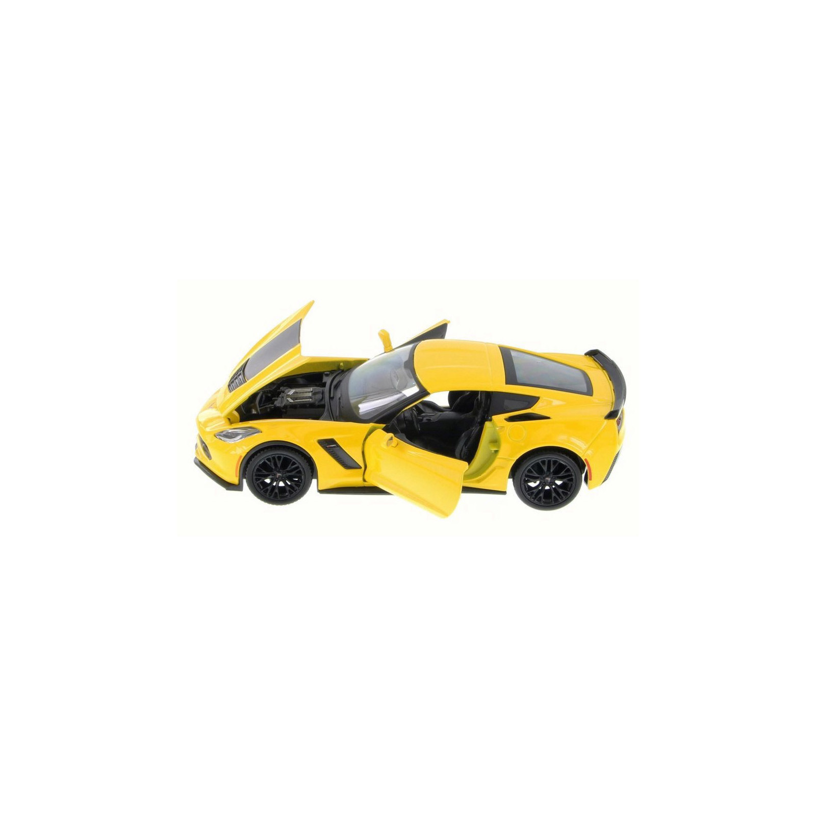 Машина Maisto Chevrolet Corvette Z06 2015 (1:24) жовтий (31133 yellow) зображення 3