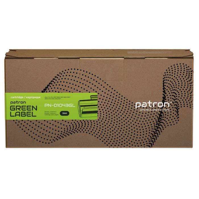 Картридж Patron SAMSUNG MLT-D104S GREEN Label (PN-D104GL) изображение 2