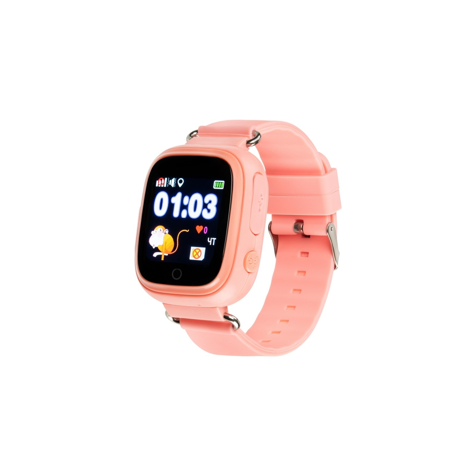 Смарт-годинник Gelius Pro GP-PK003 Pink Kids smart watch, GPS tracker (ProGP-PK003Pink)