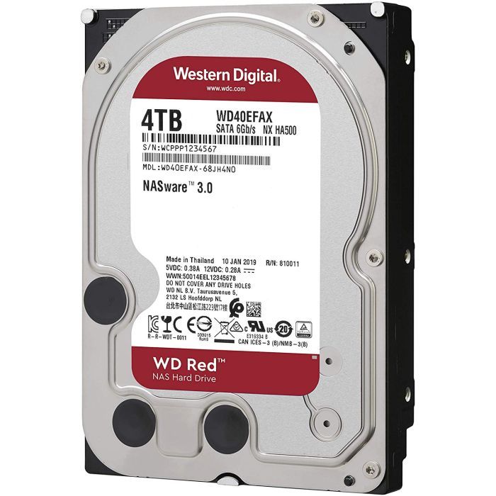 Жесткий диск 3.5" 4TB WD (WD40EFAX) изображение 2