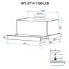 Витяжка кухонна Minola HTL 6714 WH 1100 LED зображення 10