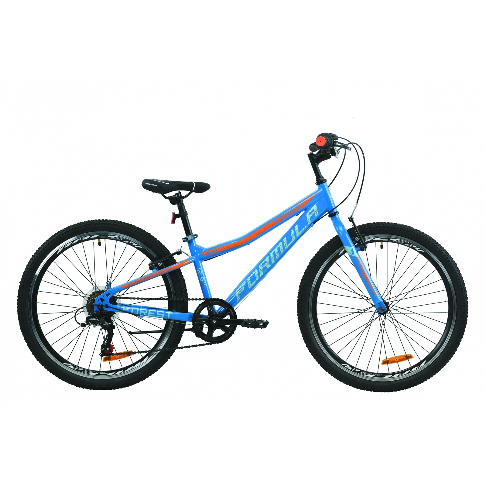 Велосипед Formula 24" FOREST Vbr рама-12,5" St 2020 сине-оранжевый (OPS-FR-24-213)