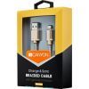 Дата кабель USB 2.0 AM to Lightning 1.0m MFI Golden Canyon (CNS-MFIC3GO) изображение 3