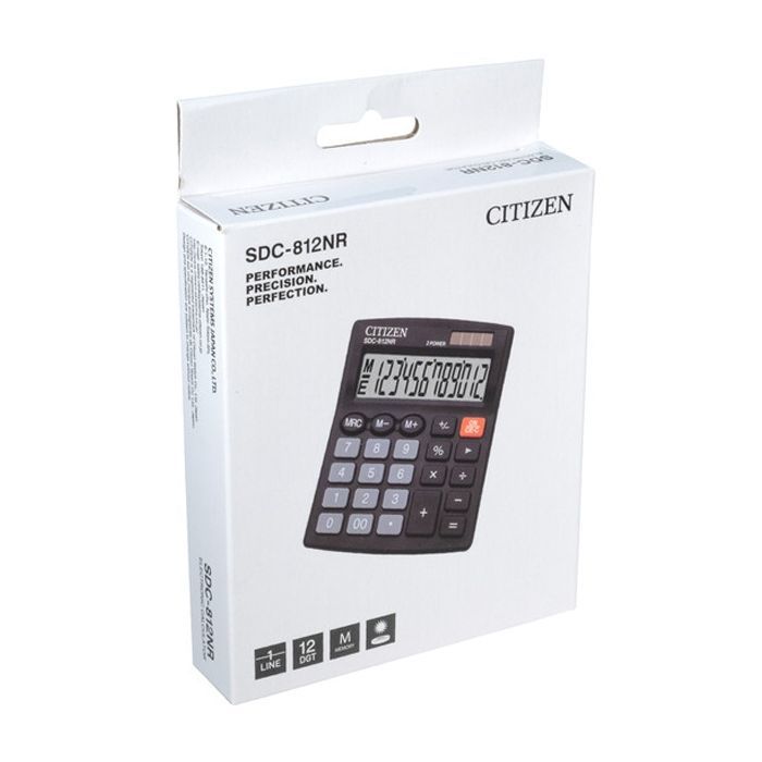 Калькулятор Citizen SDC-812NR зображення 4