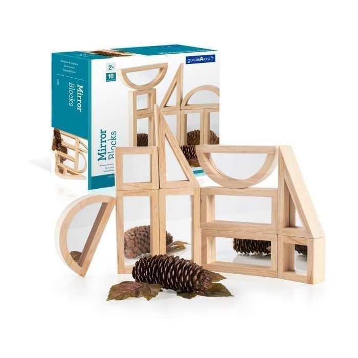 Игровой набор Guidecraft стандартных блоков Block Play Зеркало, 10 шт. (G3017)