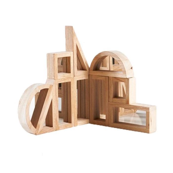 Игровой набор Guidecraft стандартных блоков Block Play Зеркало, 10 шт. (G3017) изображение 3